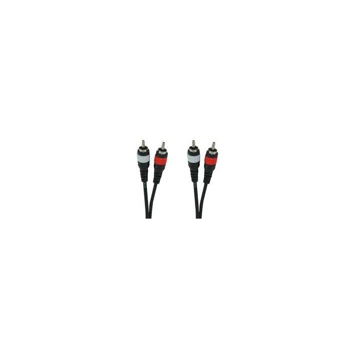 Conexion 2xRCA/M a 2xRCA/M  1.5 Mts VONYX