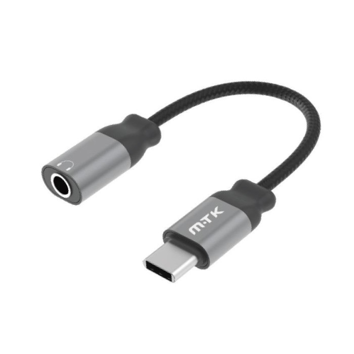 Adaptador Tipo-C/M a JACK 3.5mm/H