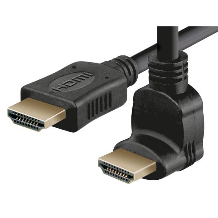 Conexion HDMI-M a HDMI-M v2.0b    5 Mts "4K a 60Hz" Acodado