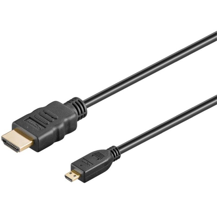 Conexion HDMI-M a HDMI "MICRO" M   3/mts