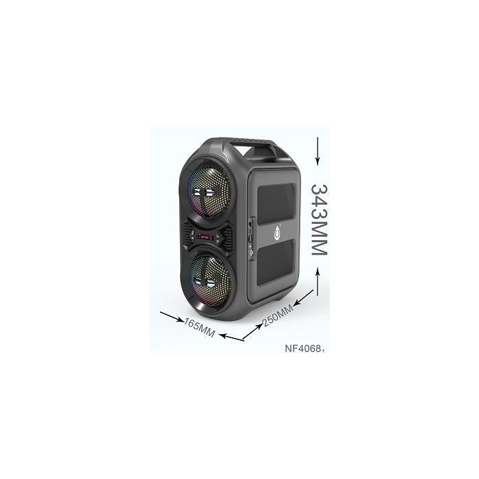 Multimedia Bluetooth ONE Bunea 20W NF-4068 FM/TF/USB/Audio/Microfono