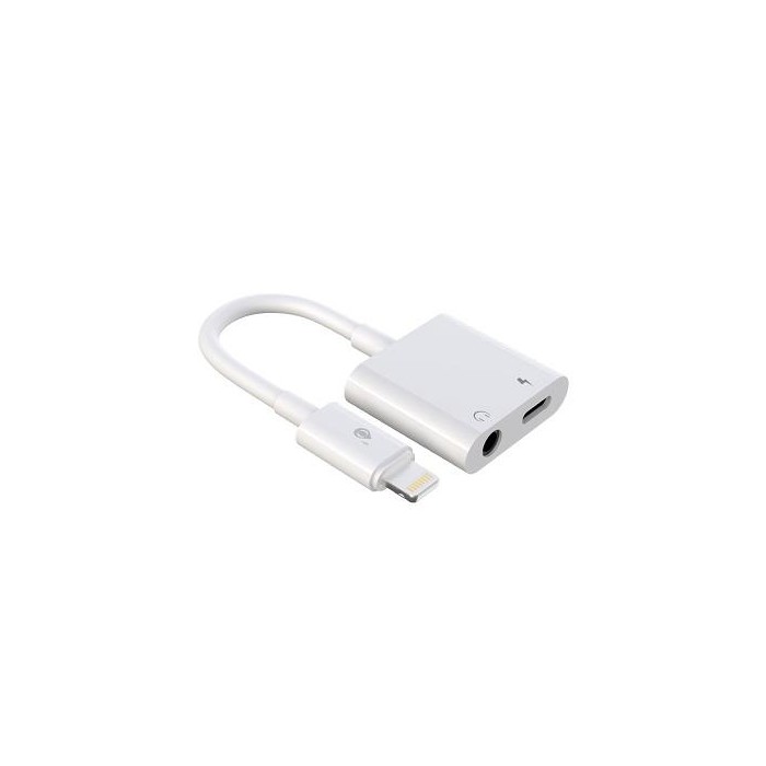 Conexion Lightning/M a Lightning + Jack 3.5mm   "Compatible"