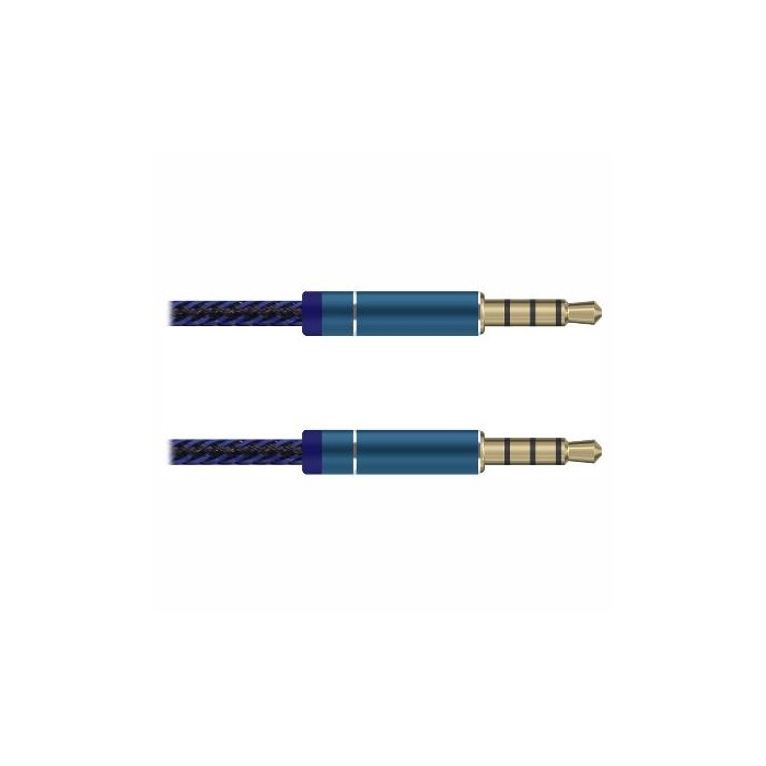 Conexion Jack 3.5mm/M 4 Contactos a 3.5mm/M 4 Contactos 1.5 Mts