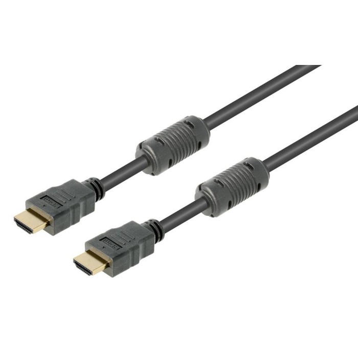 Conexion HDMI-M a HDMI-M v2.0b    2 Mts "4K a 60Hz" C/Ferrita