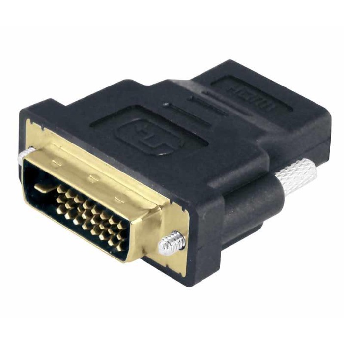Adaptador DVI-D (24+5)/M a HDMI-H