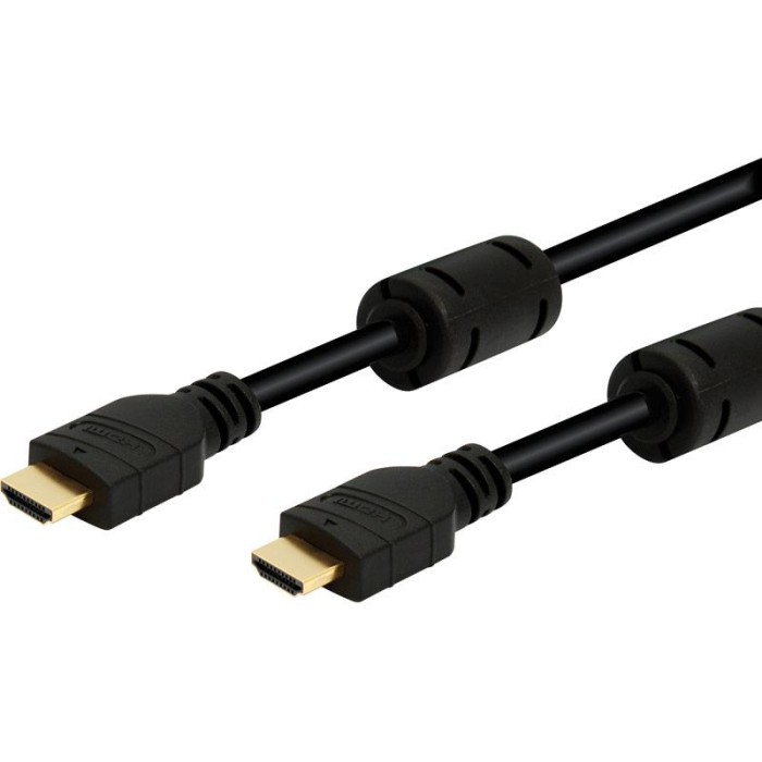 Conexion HDMI-M a HDMI-M v2.0b  20 Mts "4K a 60Hz" C/Ferrita