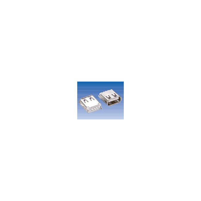 Conector USB-A/H  PCB 90º  Base  C.IMPRESO