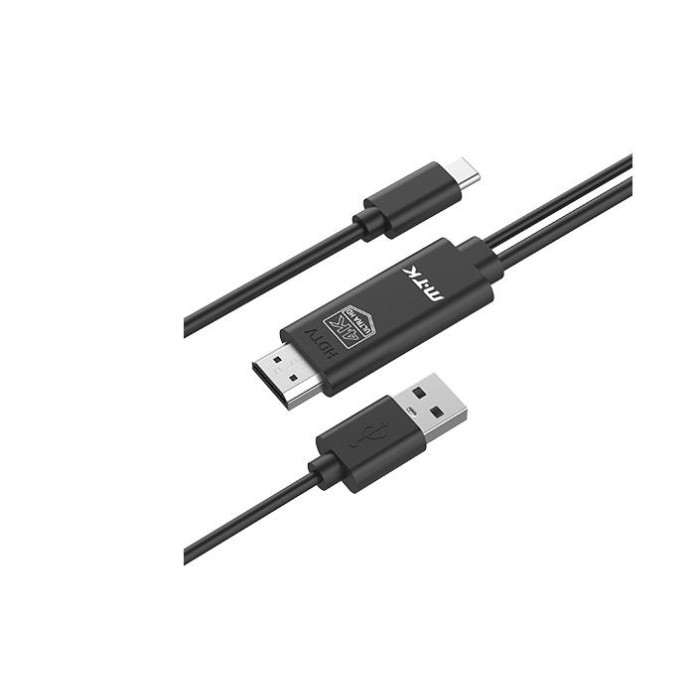Conexion HDMI-M a Tipo-C 4K. Ultra HD   MTK +USB