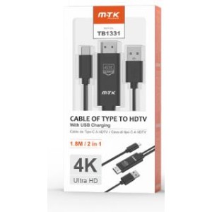 Conexion HDMI-M a Tipo-C...