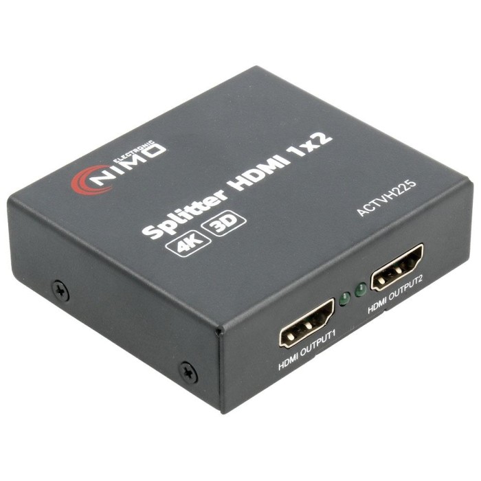 Conmutador HDMI 1/E a 2/Sal  Activo Manual