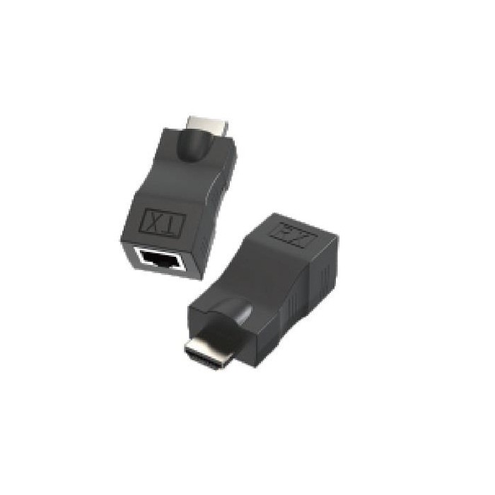 Prolongador HDMI-HDMI  por  RJ-45  4K