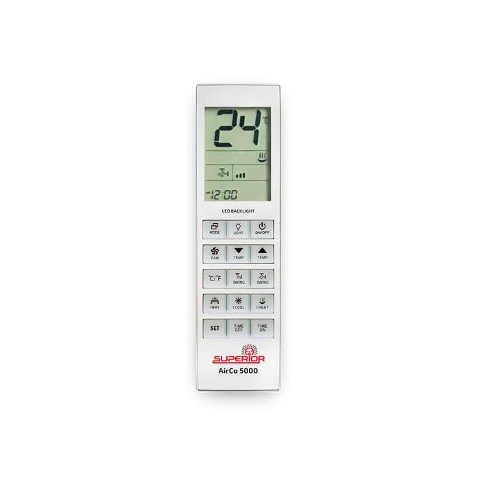 Mando Aire Acondicionado Superior Airco           5000 Códigos