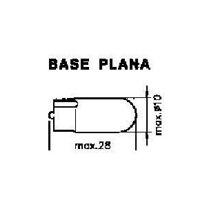 Lampara Base PLANA  24V