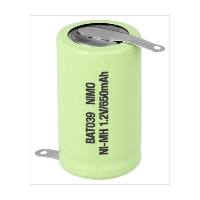 Bateria Pack AA-½x1 1.2V 600mAh NI/MH