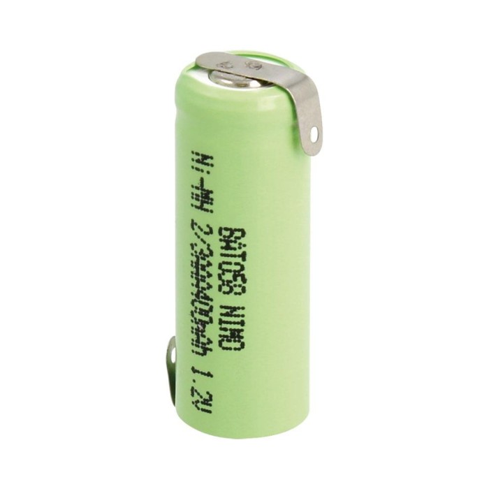 Bateria Pack AAA-2/3x1  1.2V 400mAh NI/MH Con Terminales