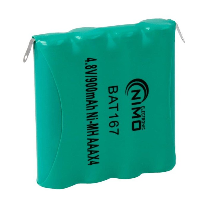Bateria Pack AAAx4 4.8V 800MA   NI/MH