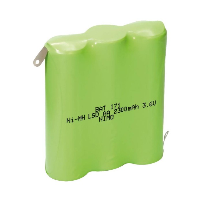Bateria Pack AAx3 3.6V 2300MA   NI/MH