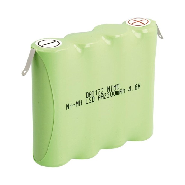 Bateria Pack AAx4 4.8V 2300MA   NI/MH