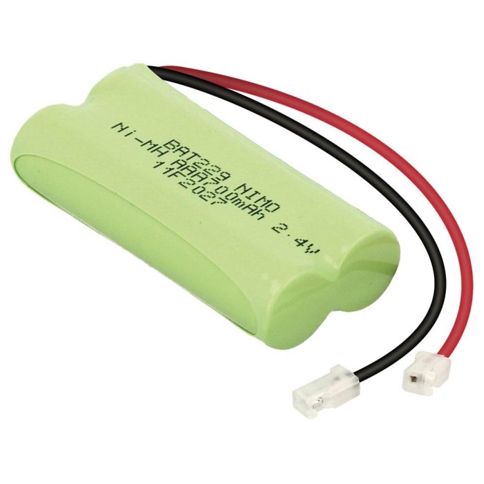 Bateria Pack AAAx2 2.4V   700MA NI/MH  Con CONECTOR