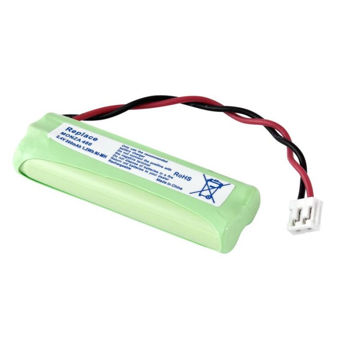 Bateria Pack AAAAx2 2.4V 500mAh NI/MH