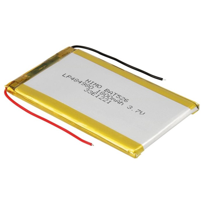 Bateria LITIO-Polimero 3.7V 1800mAh  GSP485080