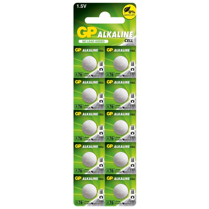 PILA GP ALKALINA  LR-44 A-76