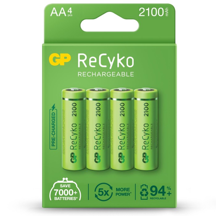 PILA NI/MH AA  2100mAh   RECYKO