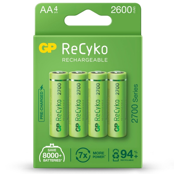 PILA NI/MH AA  2700mAh   RECYKO