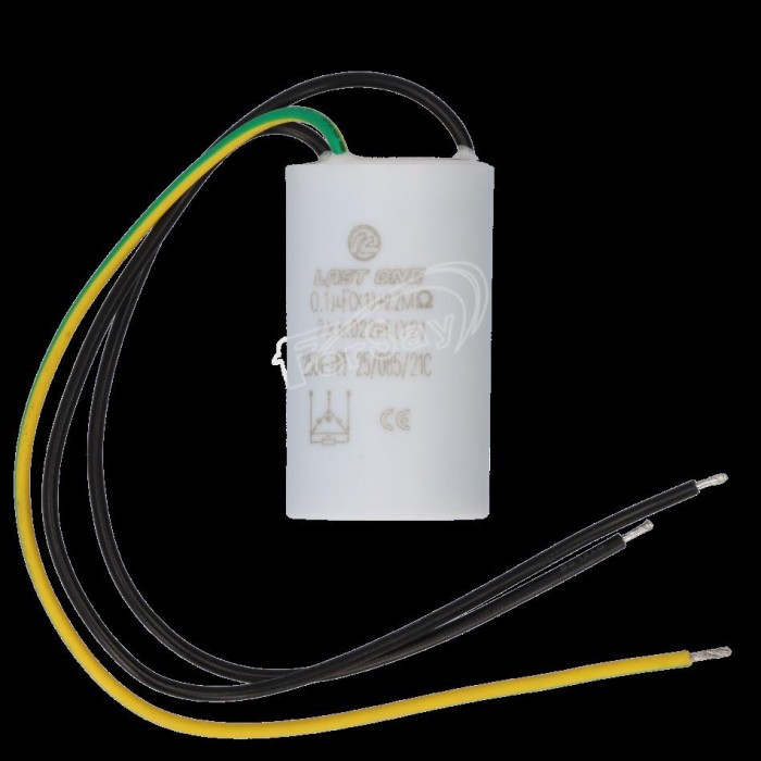 Condensador Permanente   0.1µF  Con Cable