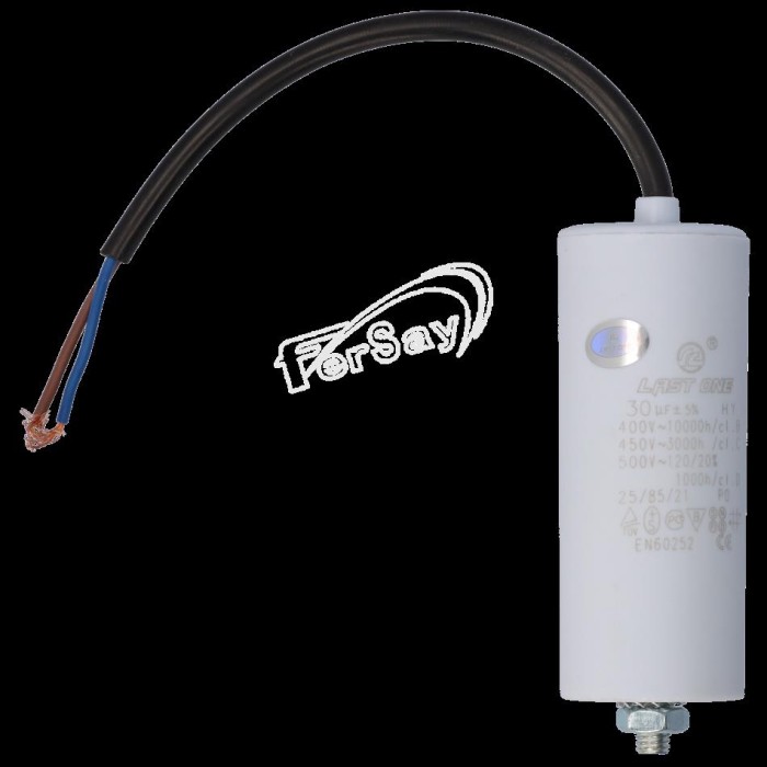 Condensador Permanente  30µF 450V Con Cable