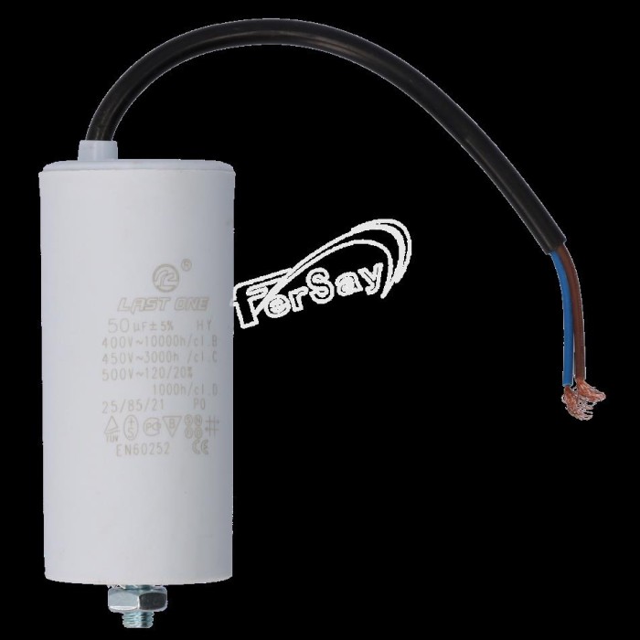Condensador Permanente  50µF 450V Con Cable