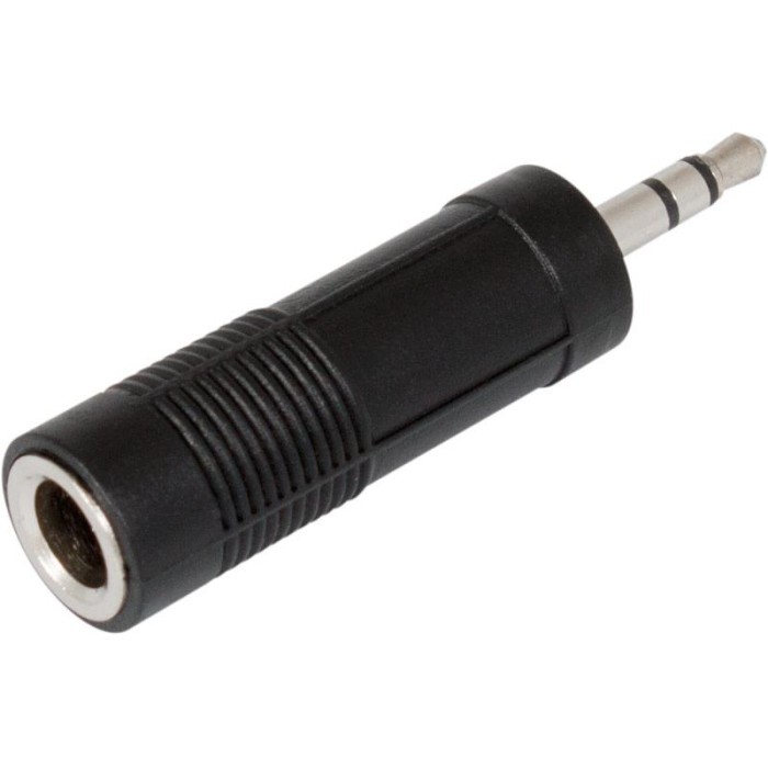 Adaptador 3.5mm St/M a 6.3mm St/H