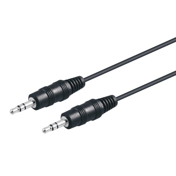 Conexion Jack 3.5mm/M ST a 3.5mm/M ST  2.5/3 Mts